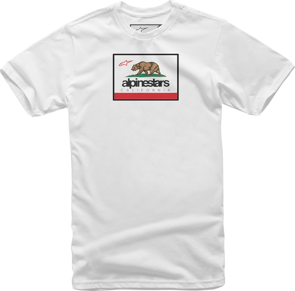 Camiseta ALPINESTARS Cali 2.0 - Blanco - Grande 12127207020L