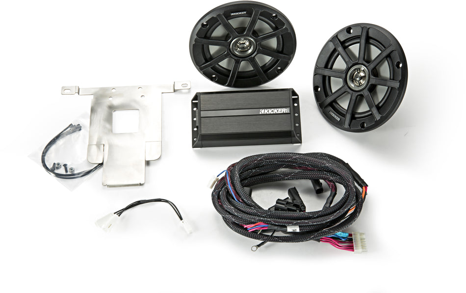 KICKERFront Speaker/Amp Audio Kit 15-Up Fltr ModelsFHDR15