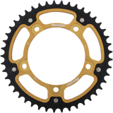 SUPERSPROX Stealth Rear Sprocket - 45 Tooth - Gold - Suzuki/Triumph RST-1792-45-GLD