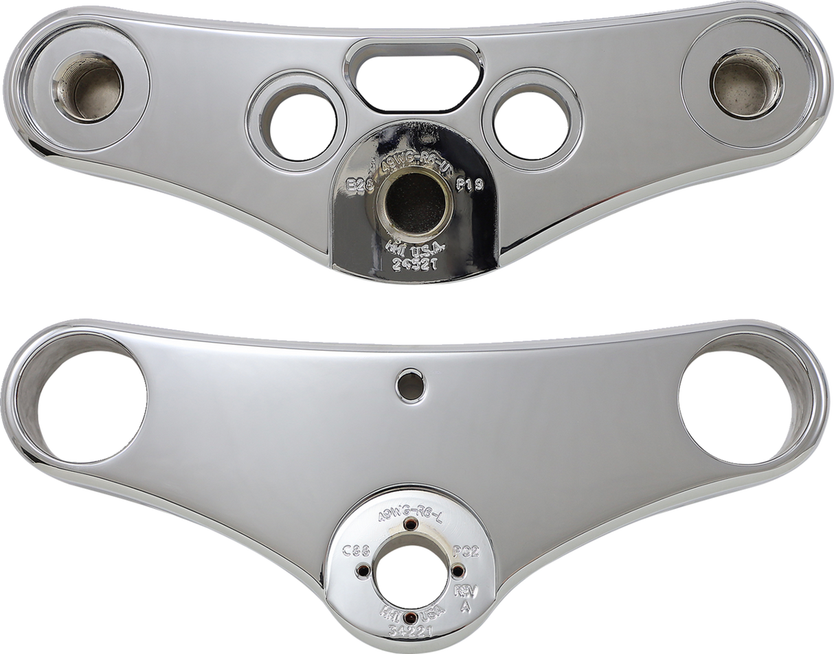 HAWG HALTERS Triple Tree Kit - Chrome - 49 mm Breakout FXS 2013-2017 49WGCR6-HFS