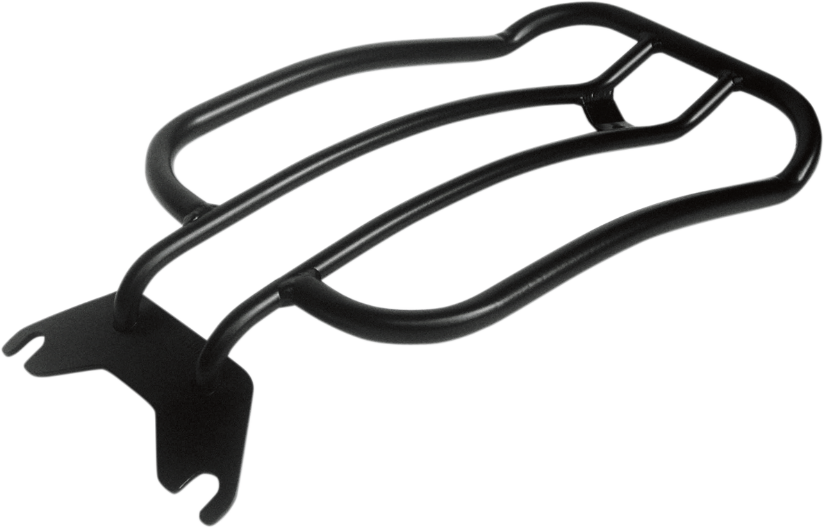 MOTHERWELL Luggage Rack - Matte Black - Softail MWL-175-09-MB