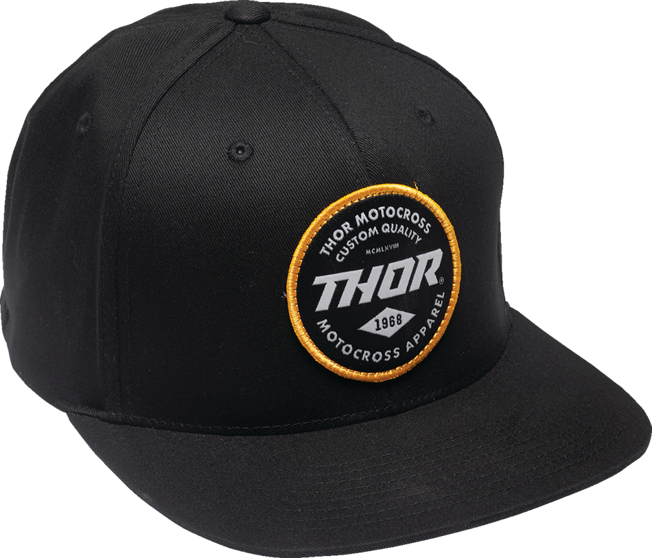 THOR Seal Snapback Hat - Black 2501-4001