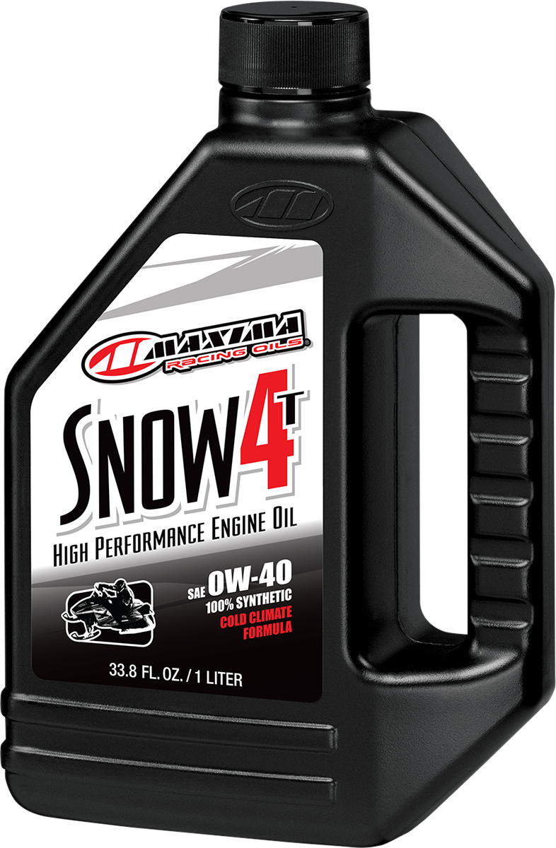 MAXIMA RACING OIL Synthetic 4T Snow Oil - 0W-40 - 1L 30-31901