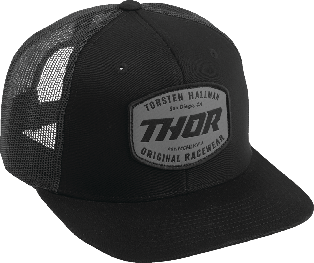 THOR Caliber Hat - Black/Gray 2501-4156