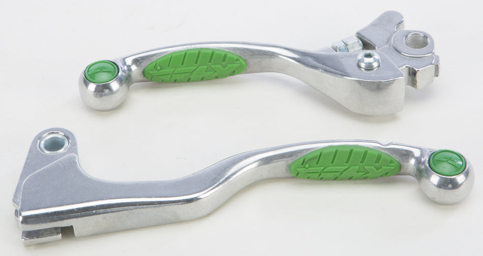 FLY RACING Grip Lever Set Green 205-060-FLY