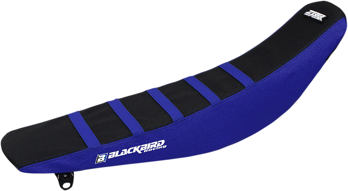 Funda de asiento BLACKBIRD RACING Zebra - Pinza - Azul/Negro 1248Z 