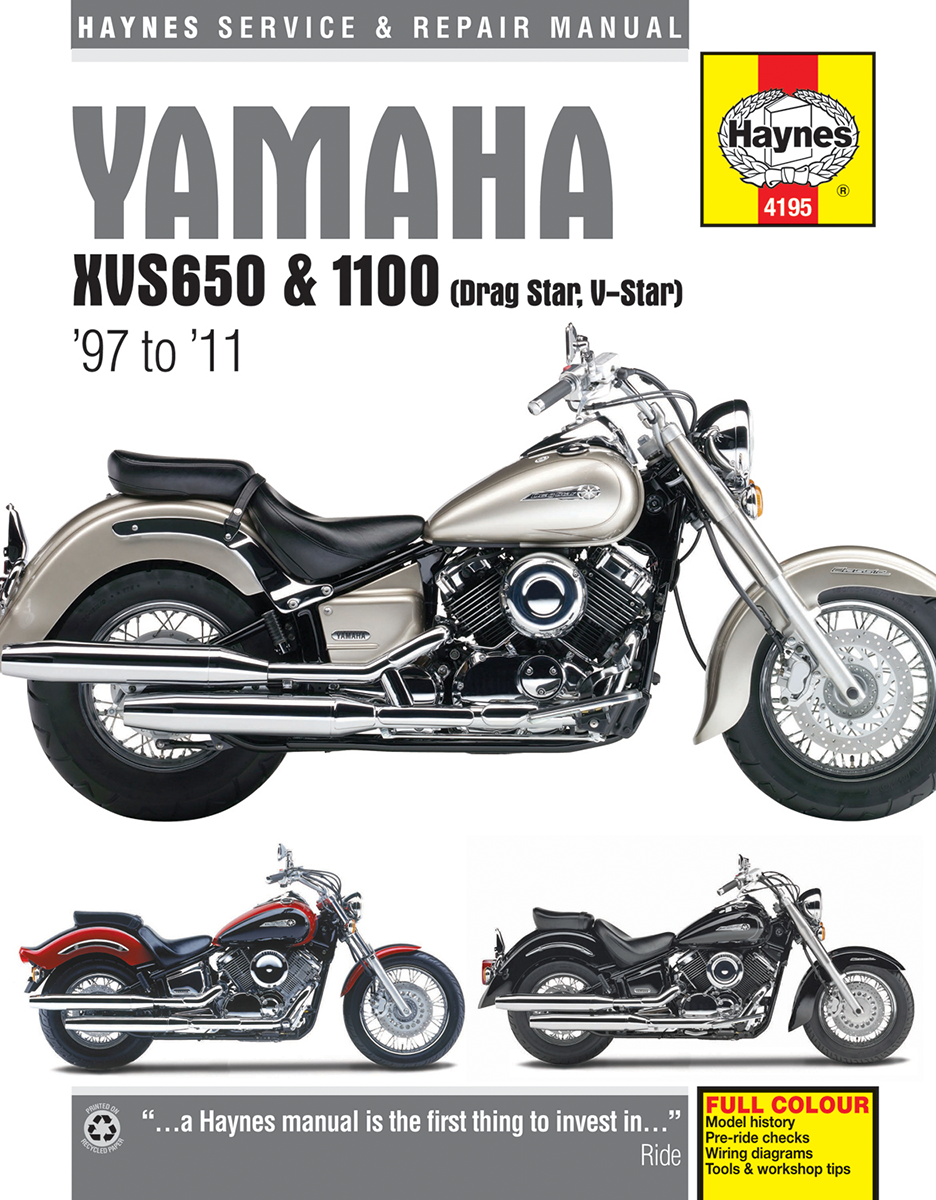 HAYNES Manual - Yamaha XVS650/1100 M4195