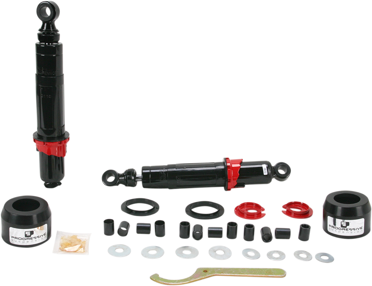 PROGRESSIVE SUSPENSION O/R Shock - 13-Series - Black - 16.5" 13-1241B