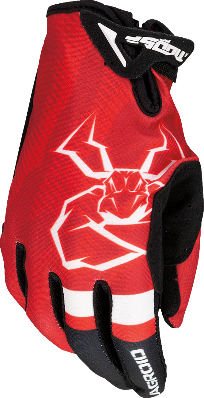 MOOSE RACING Agroid™ Pro Gloves - Red - Large 3330-7574