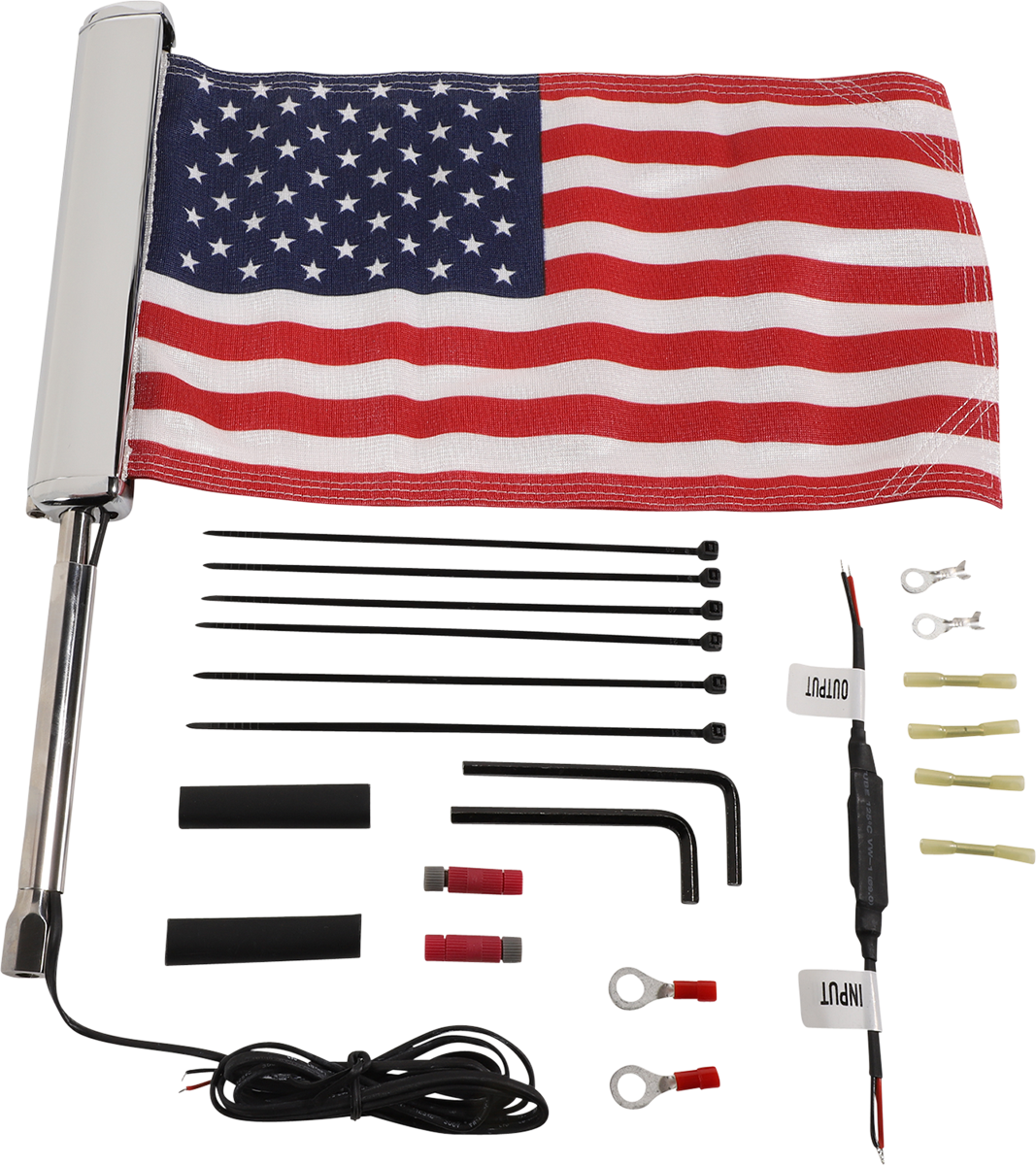 CIRO U.S. Flag - LED Flagpole 70600