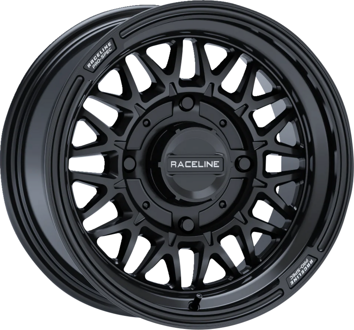 RACELINE WHEELS Wheel - Omega - Front/Rear - Gloss/Black - 15x10 - 4/156 - 5+2 A13GB-51056-00