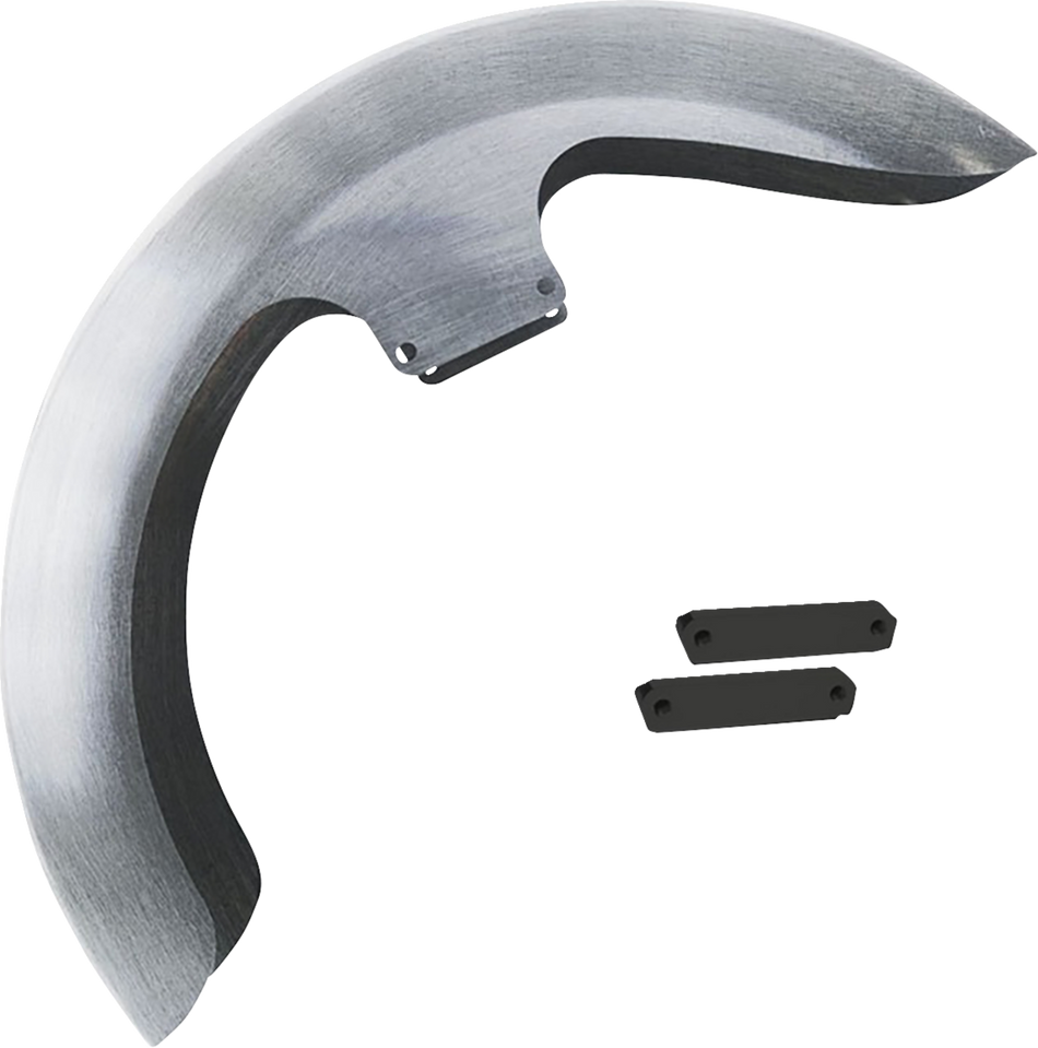 PAUL YAFFE BAGGER NATION Thicky Front Fender - 26" - With Black Adapters THICKY26-14L-B