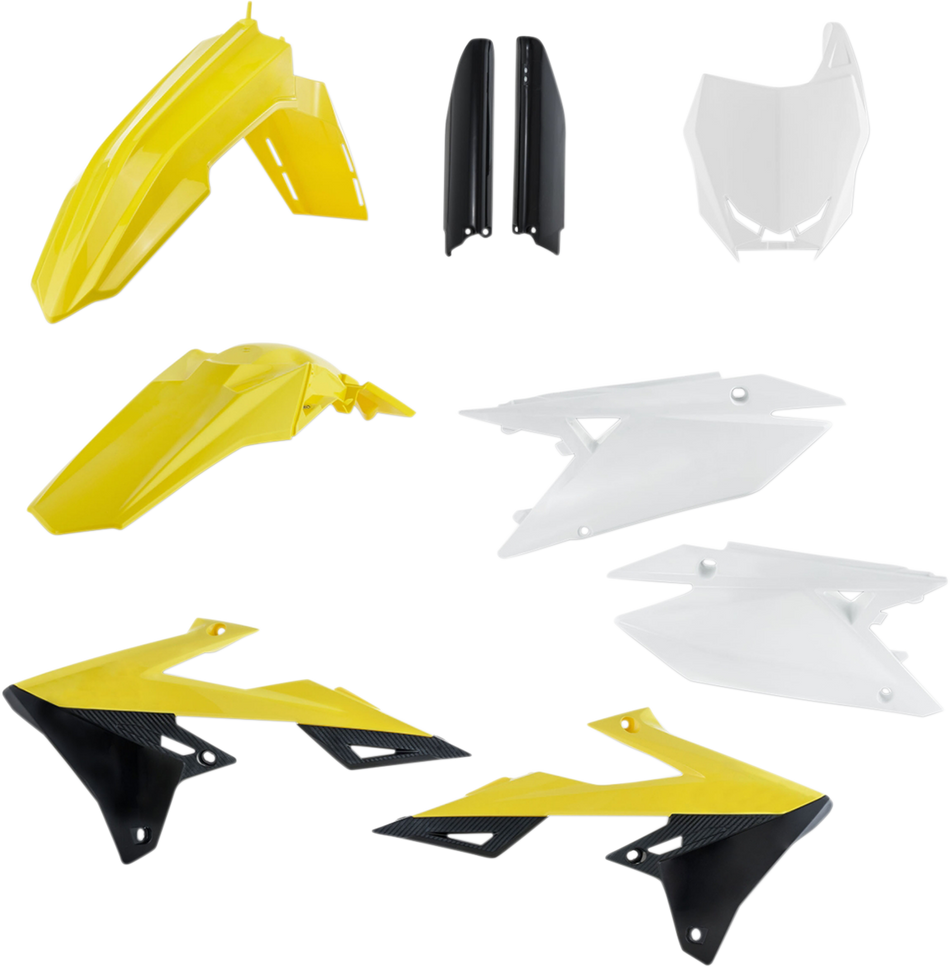 ACERBIS Full Replacement Body Kit - OEM Yellow/White/Black 2686555909