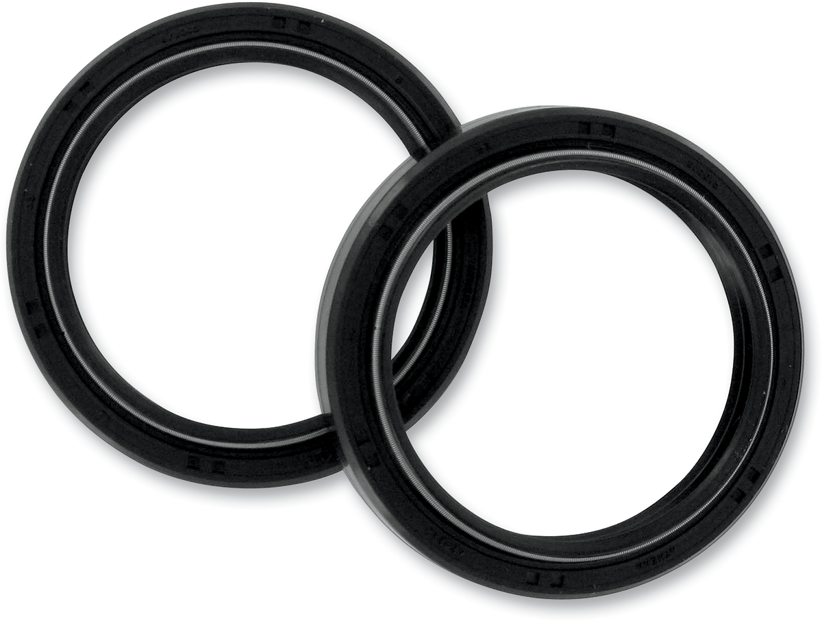 Parts Unlimited Fork Seals - 41 Mm Id X 53 Mm Od X 8/10.5 Mm T Pup40fork455165