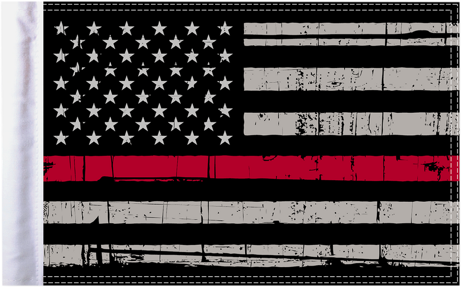 PRO PAD Grunge U.S.A. Flag - Red - 10" x 15" FLG-GTRL-US15