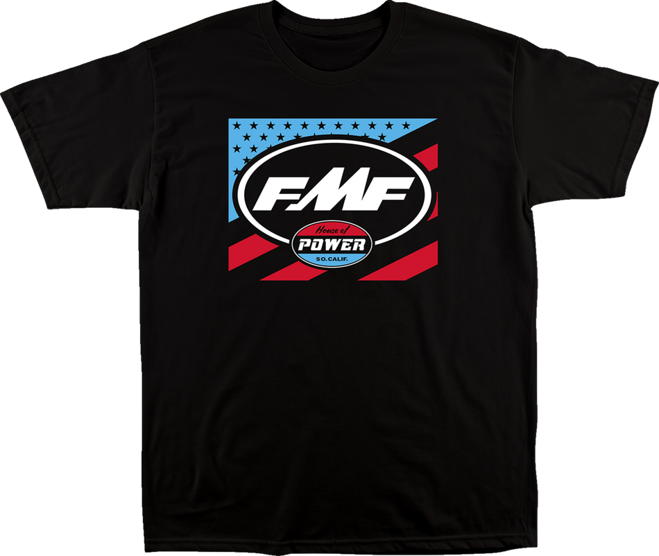 FMF House of Freedom T-Shirt - Black - Large SP22118904BKL 3030-21868