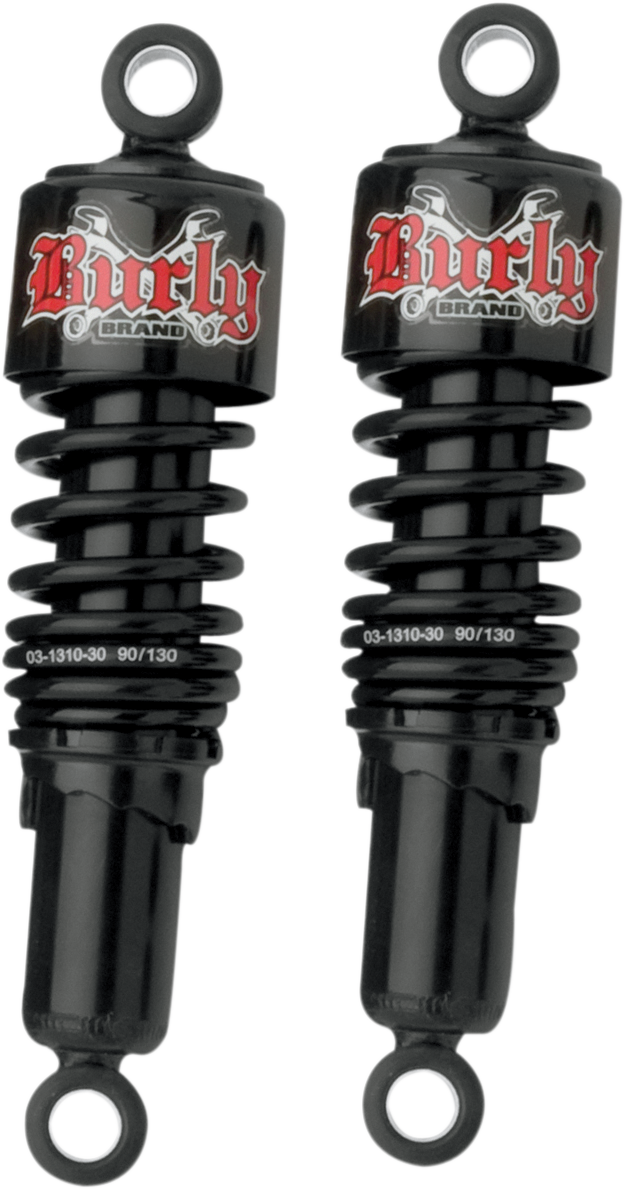 BURLY BRAND Slammer Shock - Black - 10.5" B28-1200B