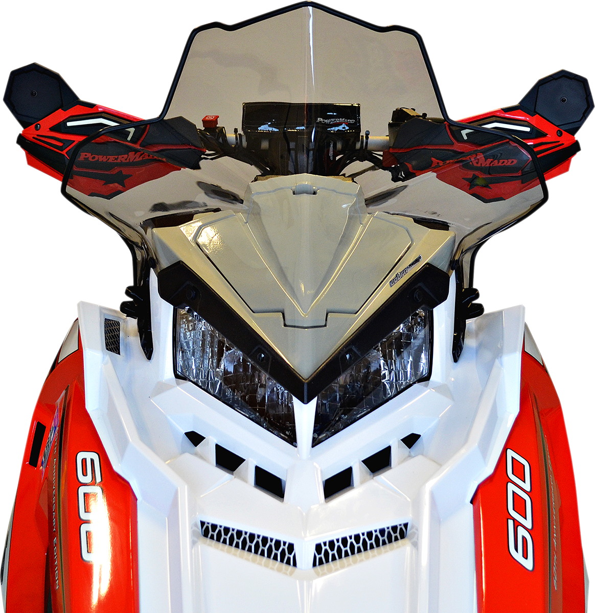 POWERMADD Windshield - Low - 16" - Polaris 11621