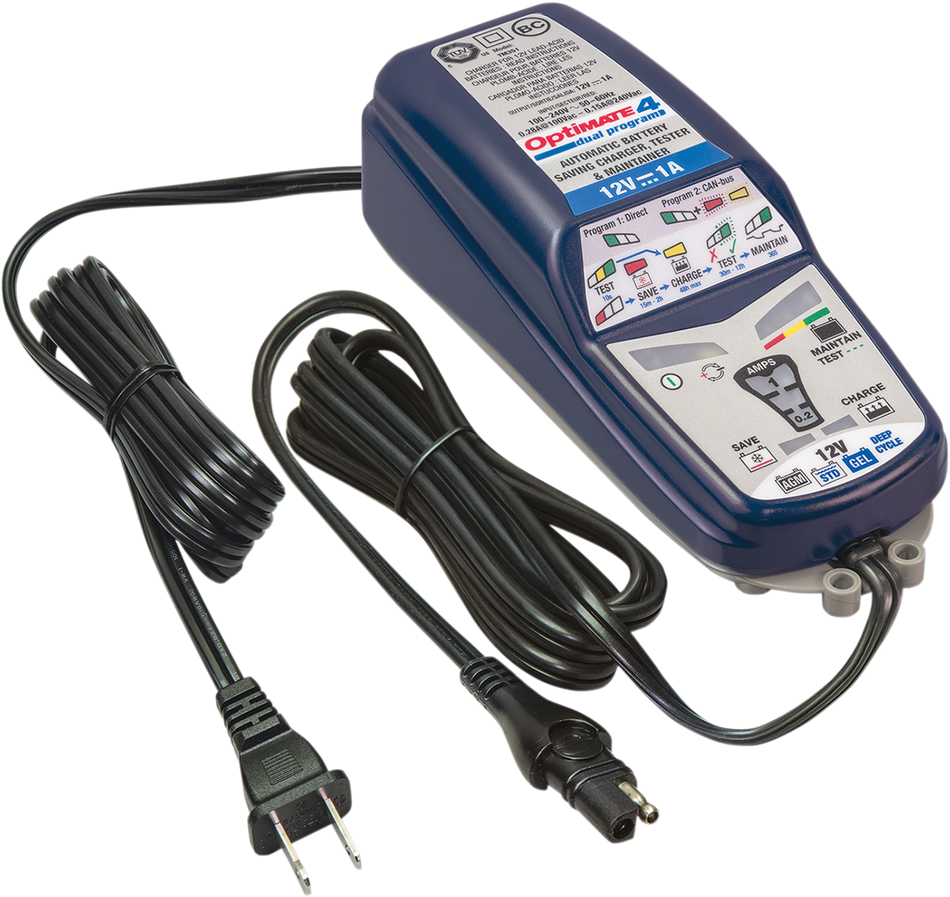 TECMATE Dual Program Battery Charger/Maintainer TM341
