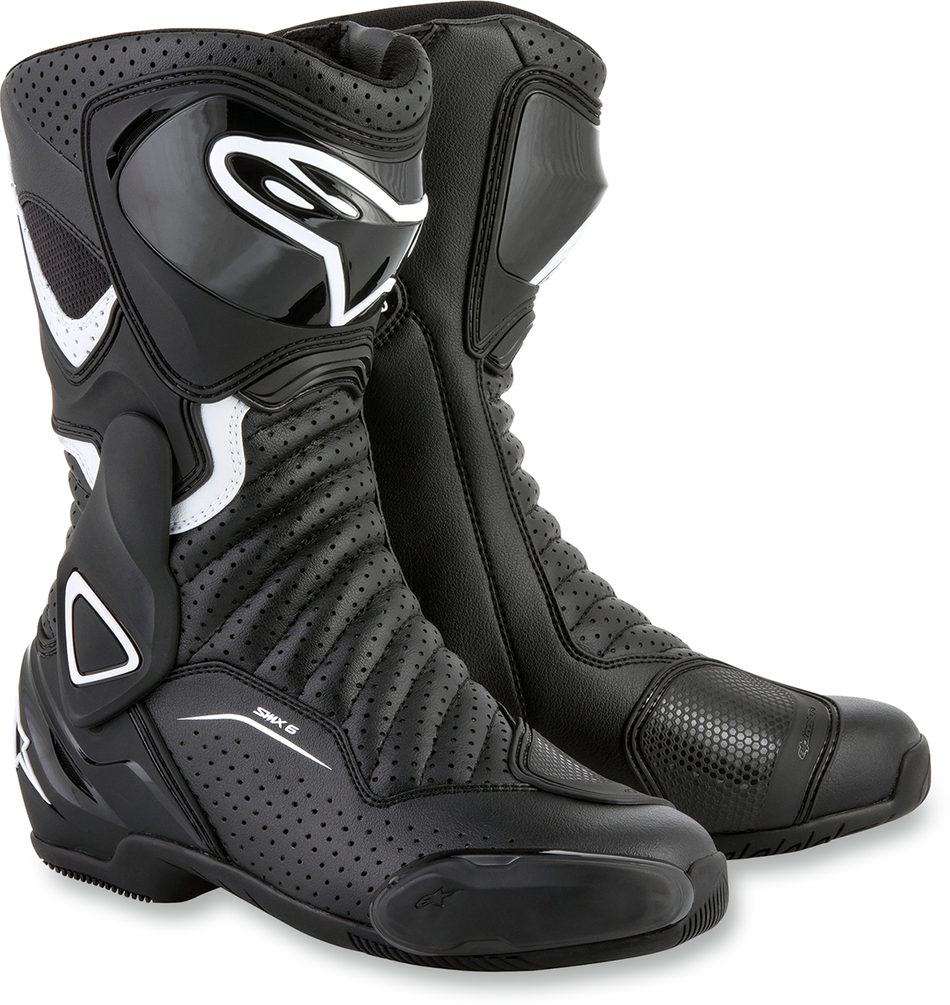 ALPINESTARS SMX-6 v2 Vented Boots - Black/White - US 5.5 / EU 36 2223117-122-36