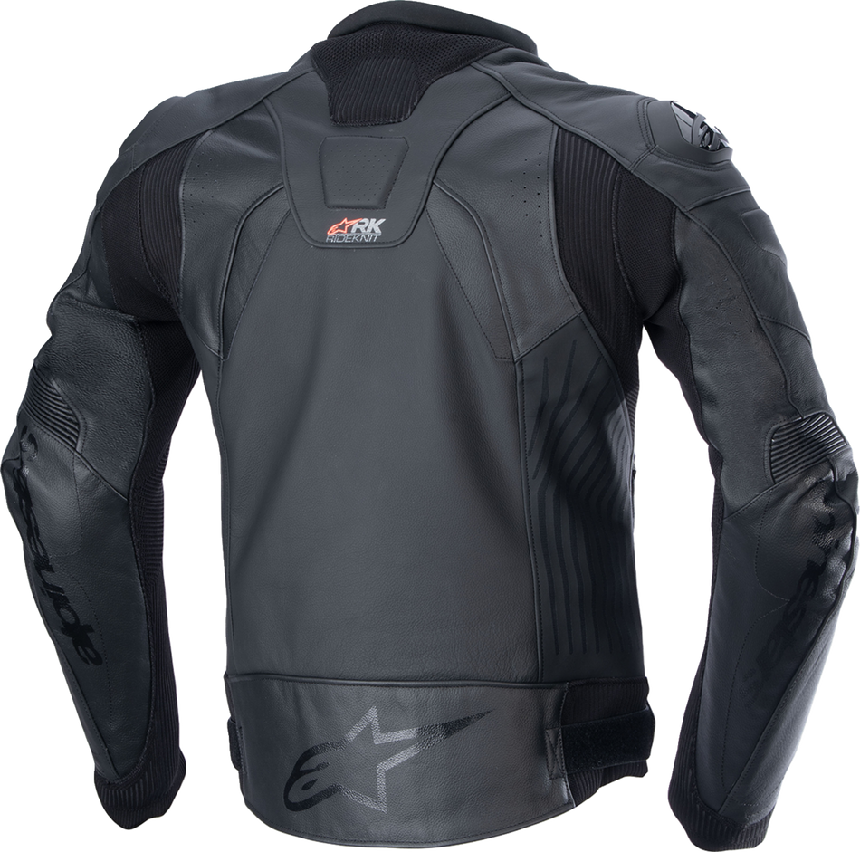 ALPINESTARS GP Plus R v4 Rideknit® Leather Jacket - Black/Black - 56 3100324-1100-56