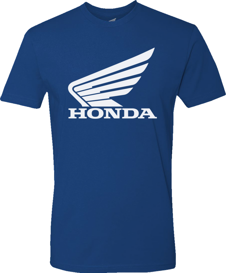 HONDA APPAREL Honda Wing T-Shirt - Blue - 2XL NP21S-M3019-2X