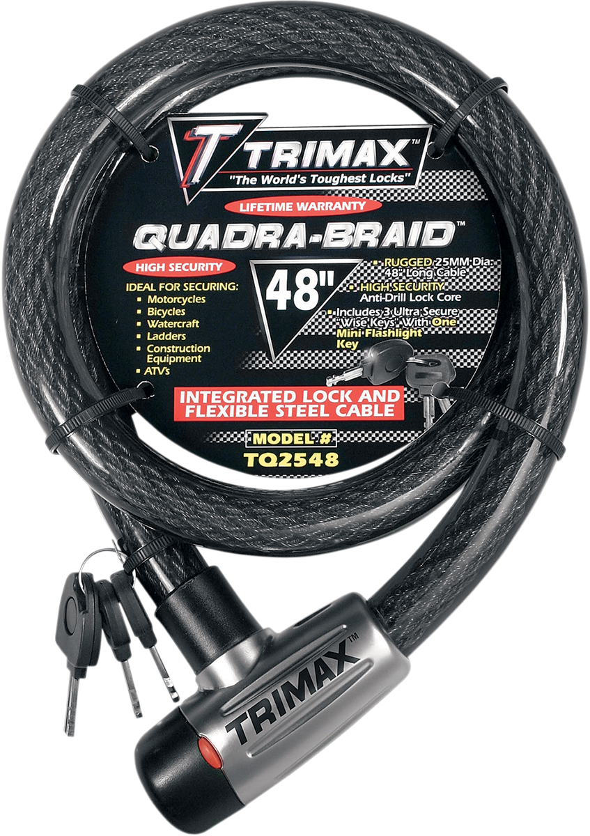 TRIMAX Quad Braid Lock - 48" TQ2548 4010-0073