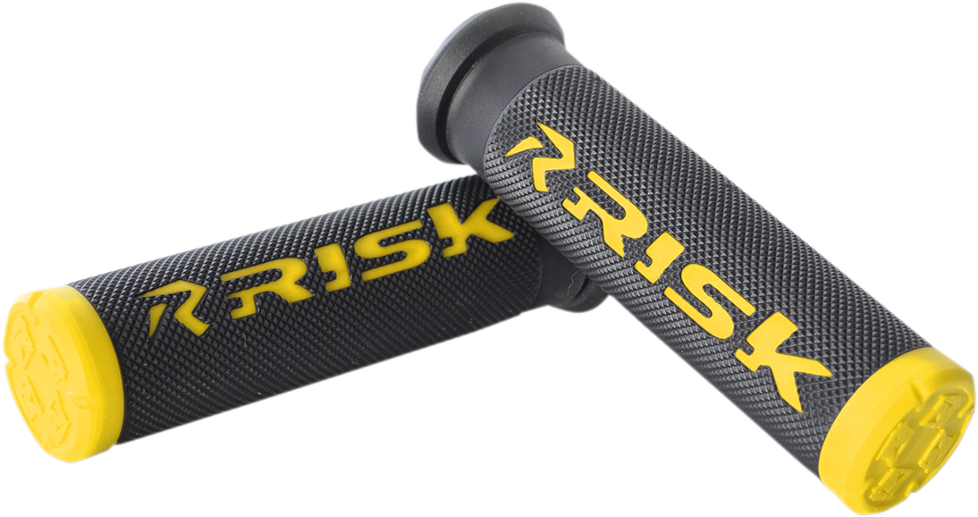 RISK RACING Grips - Fusion 2.0 - ATV - Yellow 293