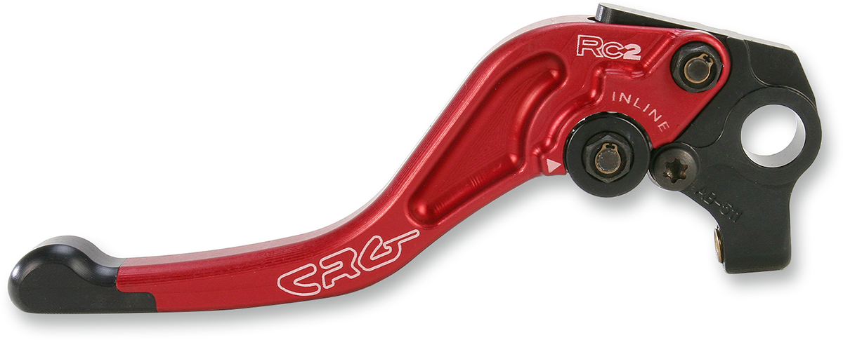 CRG Brake Lever - RC2 - Short - Red 2AB-511B-H-R