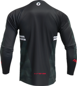 THOR Intense Assist Berm Long-Sleeve Jersey - Black/Camo - Large 5020-0225