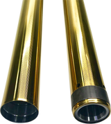 PRO-ONE PERF.MFG. Fork Tube - Gold - 49 mm - 22.875" Length 105125G