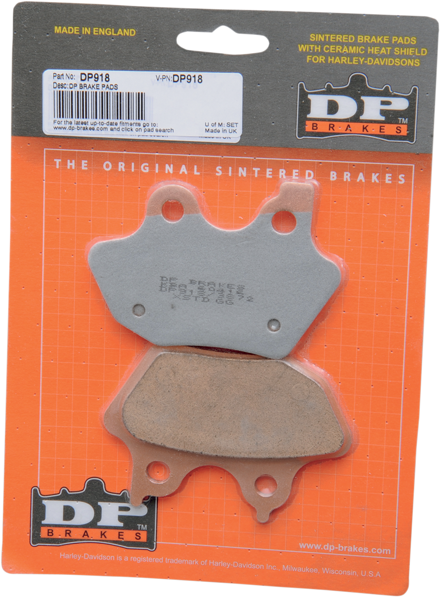 DP BRAKES Sintered Brake Pads - DP918 DP-918