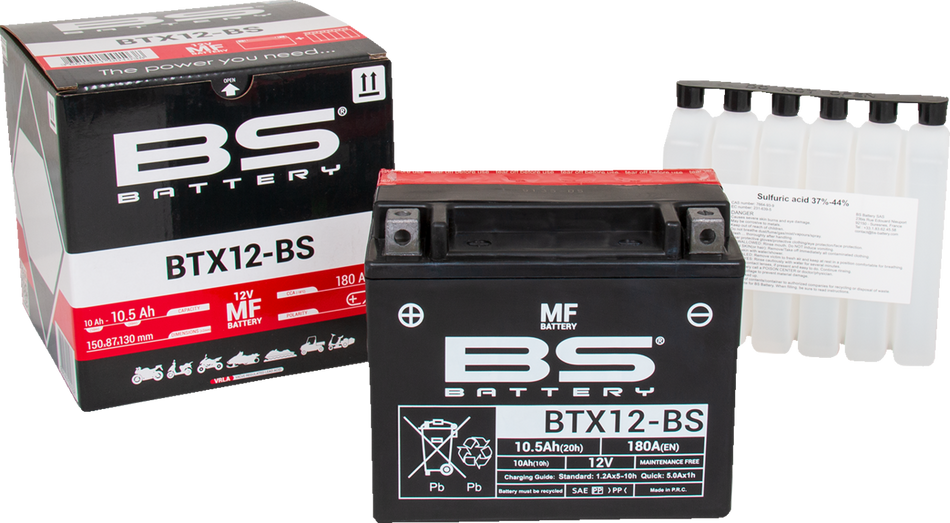 BS BATTERY Battery - BTX12-BS (YTX) 300603