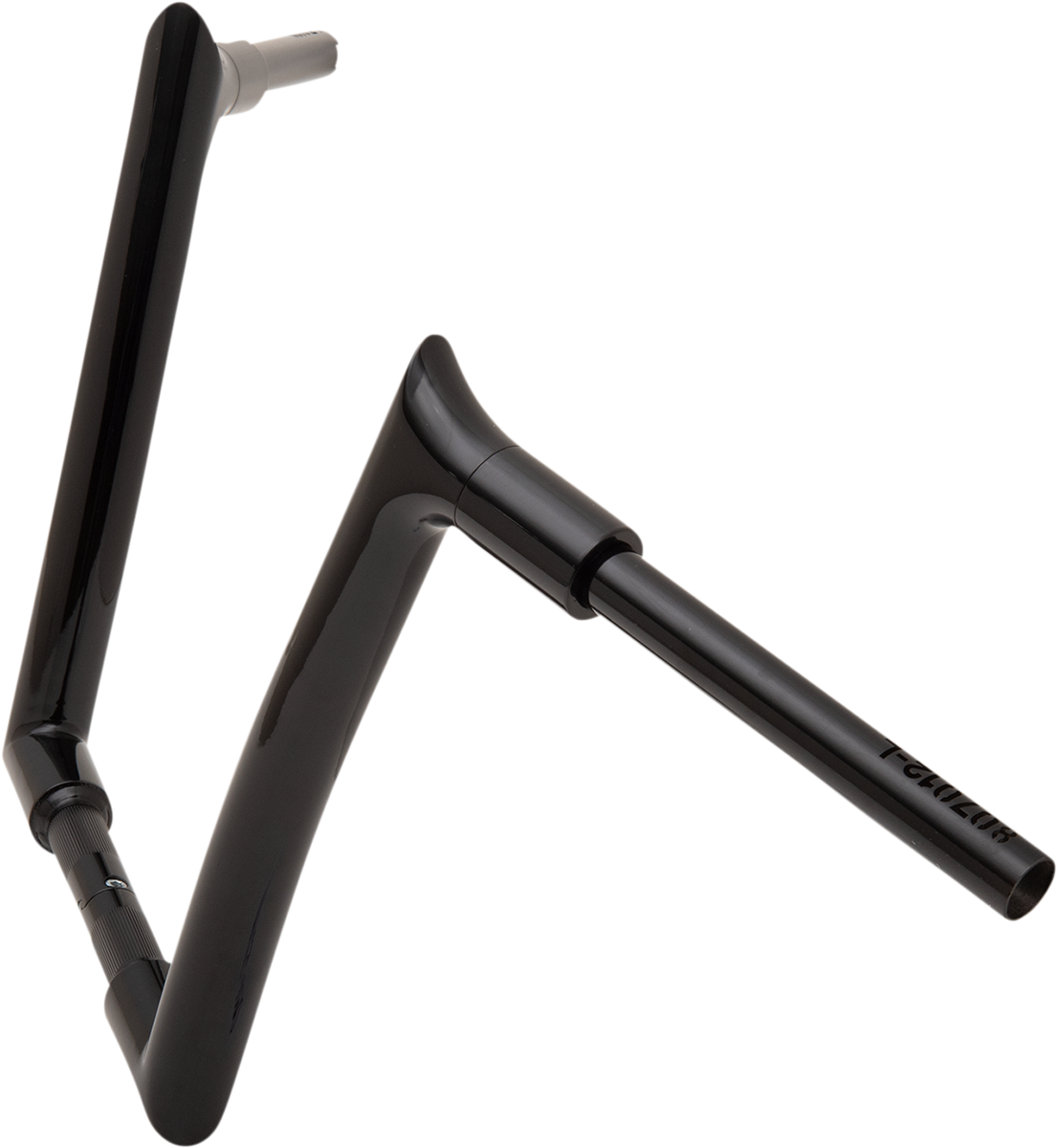 FAT BAGGERS INC. Handlebar - Pointed Top - 12" - Black 807012-B