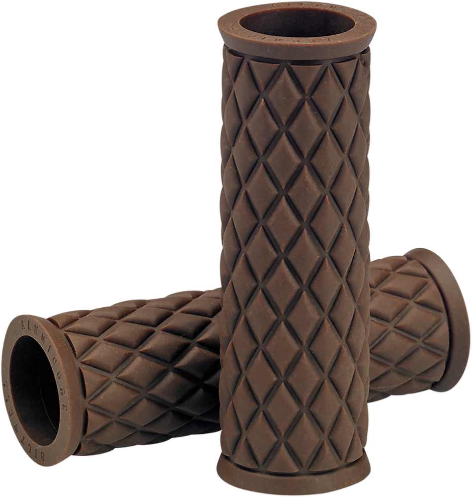 BILTWELL Grips - Alumicore - Replacement - Chocolate 6706-0401