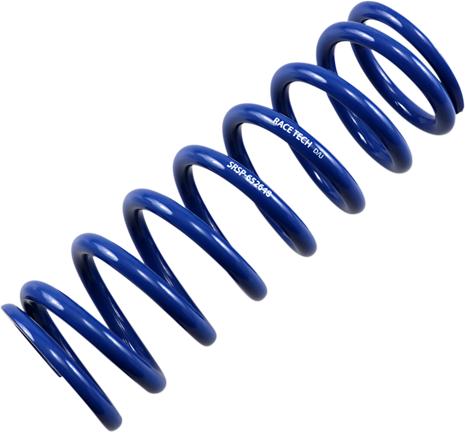 RACE TECH Rear Spring - Blue - Race Series - Spring Rate 269 lbs/in SRSP 652648