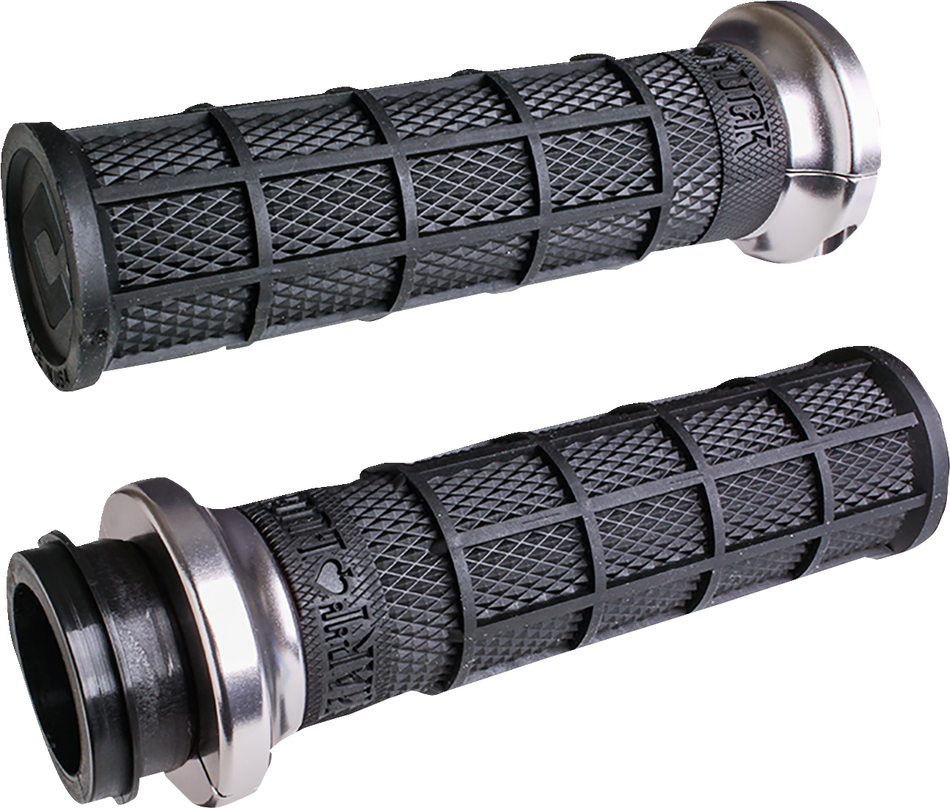 ODI Grips - Hart Luck - Cable - Black/Silver V31HCW-BB-S