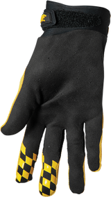 THOR Hallman Digit Gloves - Black/Yellow - Small 3330-6777