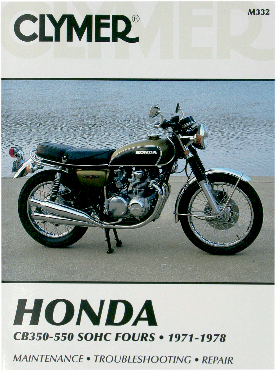 CLYMER Manual - Honda 350-550 4 Cyl CM332
