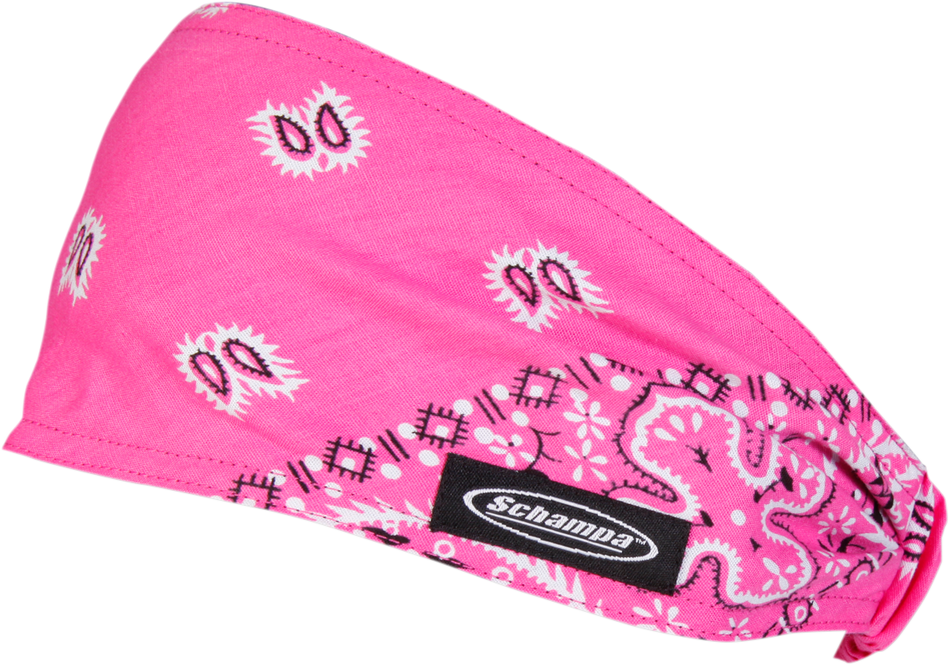 SCHAMPA & DIRT SKINS Mini Doo-Z Headwrap - Pink Paisley DZ02-200