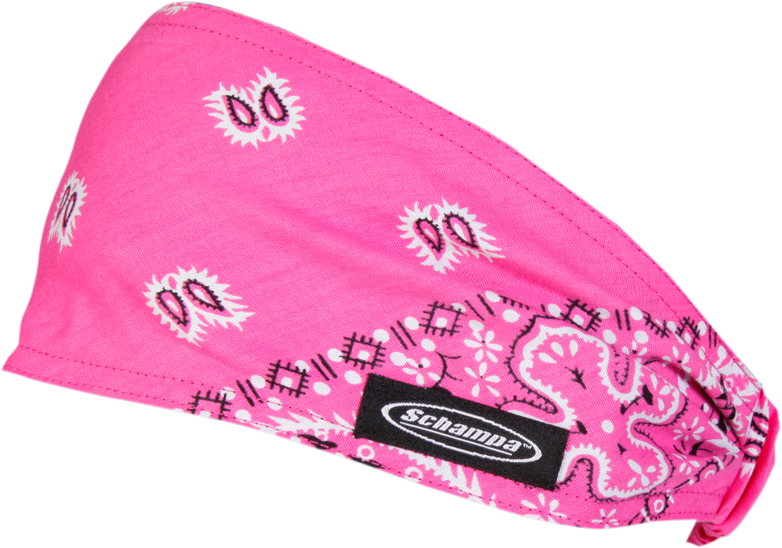 SCHAMPA & DIRT SKINS Mini Doo-Z Headwrap - Pink Paisley DZ02-200