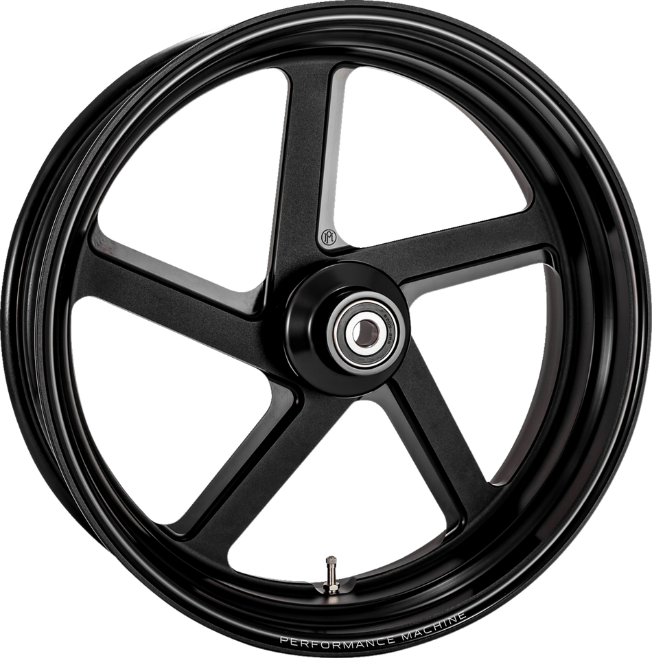 PERFORMANCE MACHINE (PM) Wheel - Pro-Am - Single Disc - Rear - Black Ops - 18"x5.50" - ABS 12697814RPROSMB