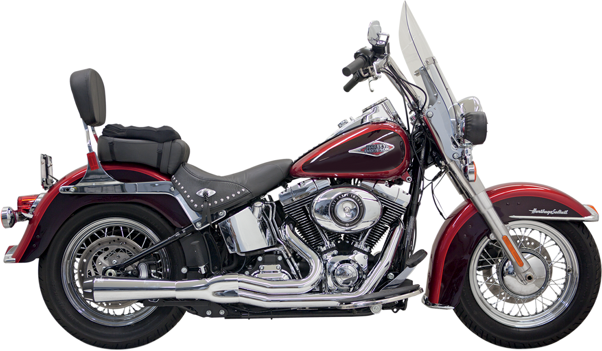 BASSANI XHAUST Mega Power Exhaust - Chrome 1S12R