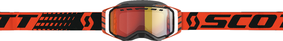 SCOTT Prospect Snow Goggles - Orange/Black - Enhancer Red Chrome 272846-1008312