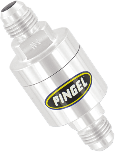 PINGEL Fuel Filter - Satin - 6AN SS6P