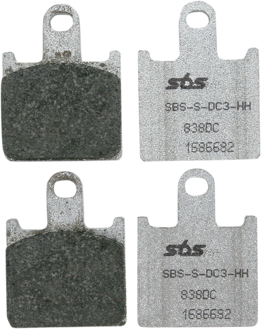 SBS Dual Carbon Brake Pads - ZX-14R 838DC