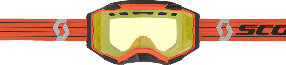 SCOTT Fury Snow Cross Goggle - Orange/Gray - Yellow 278605-1011029