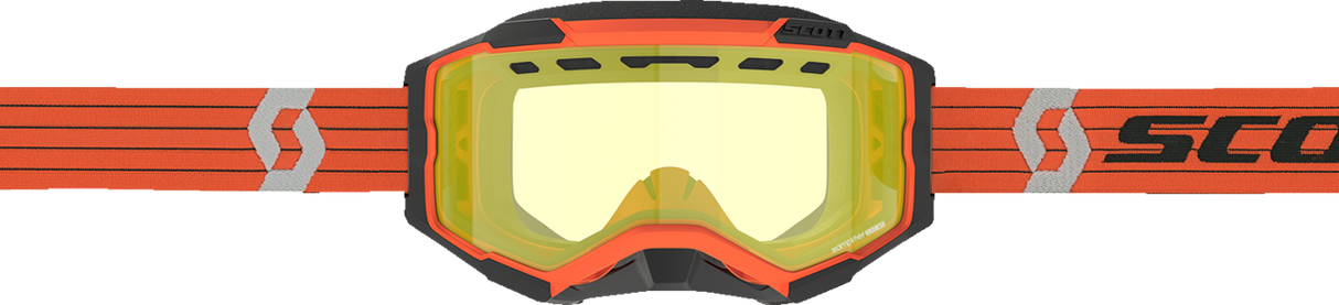 SCOTT Fury Snow Cross Goggle - Orange/Gray - Yellow 278605-1011029