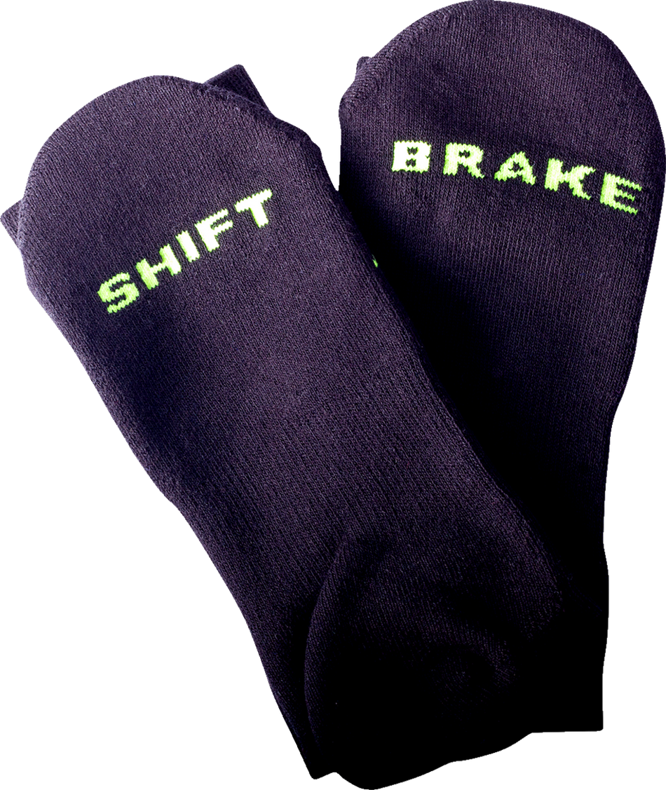 FMF Stacked Socks - Black - One Size SP22194904 3431-0733