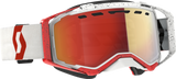 SCOTT Prospect Snow Goggles - Light Sensitive - White/Red - Red Chrome 278603-1030341